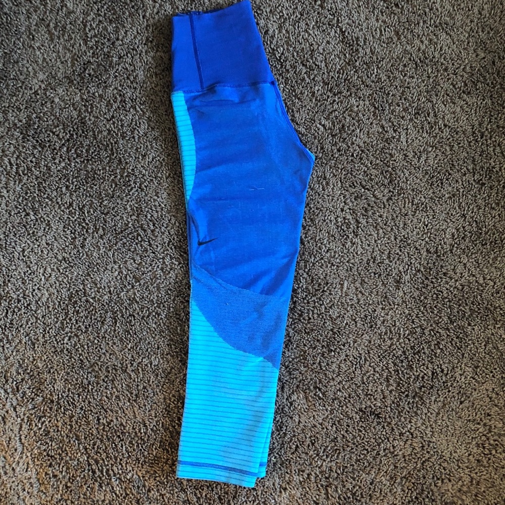 Women’s Nike Leggings Blue Workout Pants